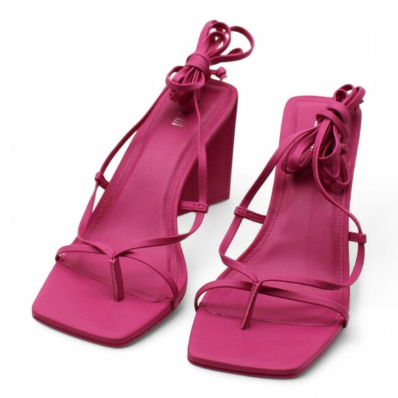 Auroraap Womens Faux Leather Warm Pumps - Picture 4 of 9